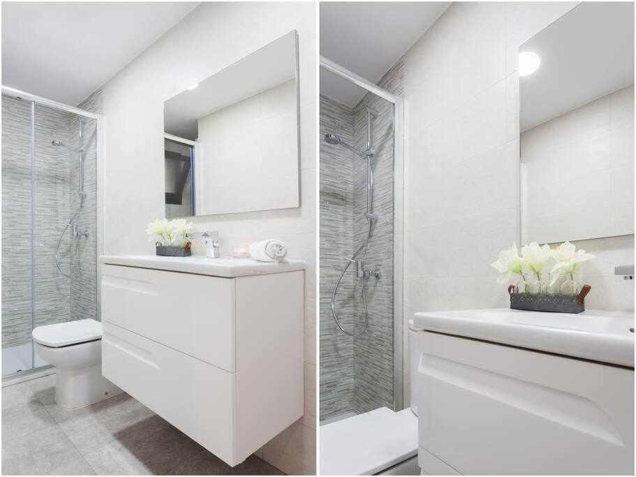 Apartamento para 4 con terraza privada en el centro Girona Bagian luar foto